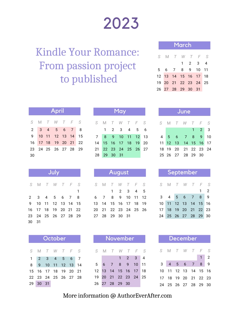 AEA-Kindle Your Romance 2023 Planner