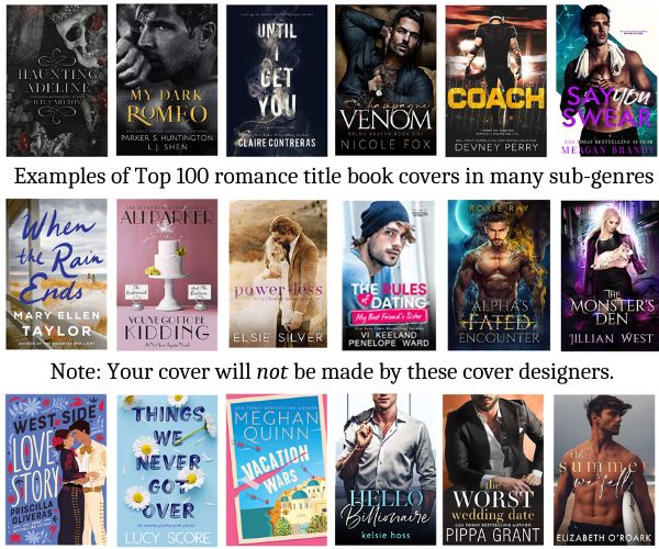 Top 100 book covers Author Ever After