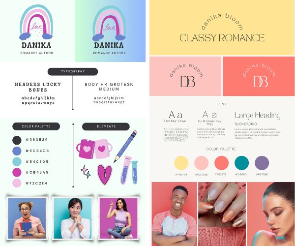 brand kit Author Ever After