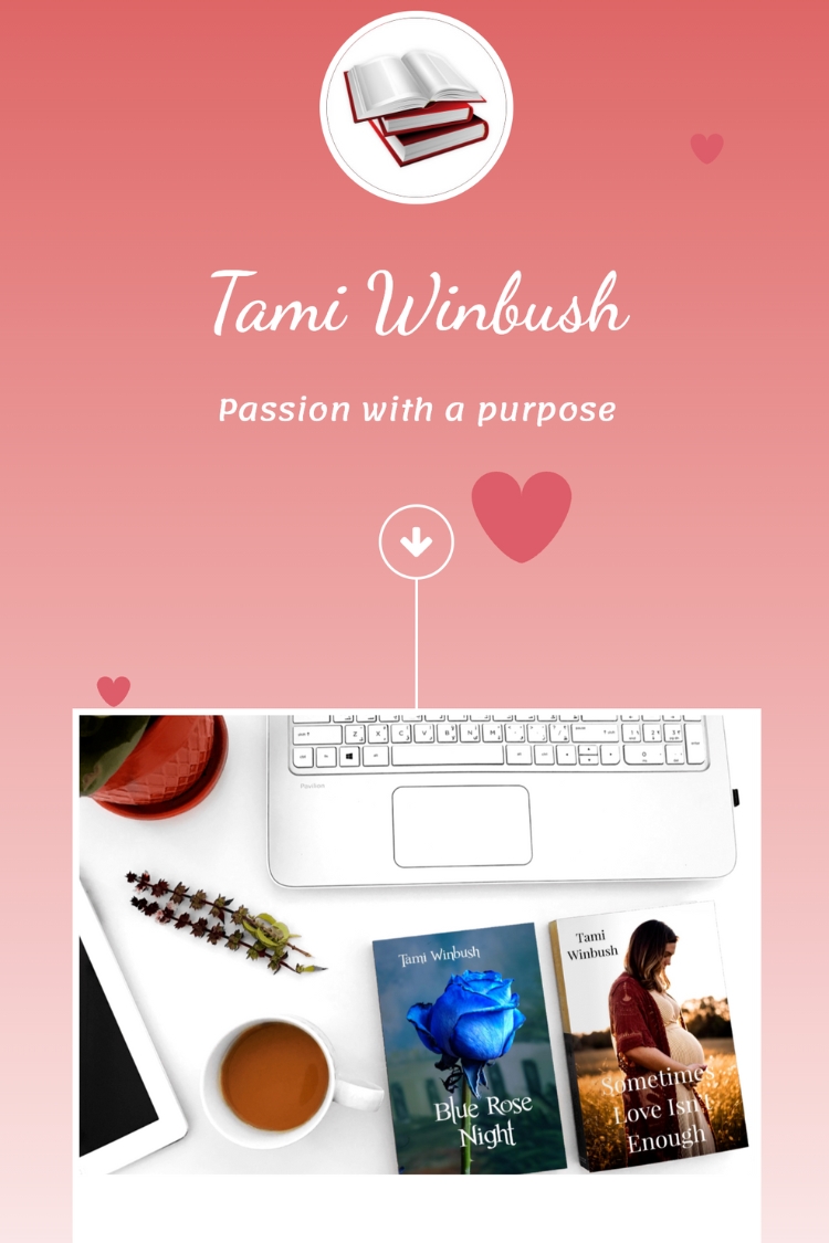 website for contemporary romance author Tami Winbush