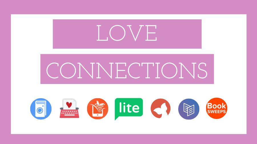 card with multiple logos and LOVE CONNECTIONS headline
