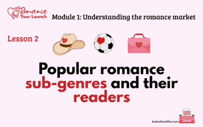 1.2 Romance Sub-Genres List: Find Where Your Book Belongs