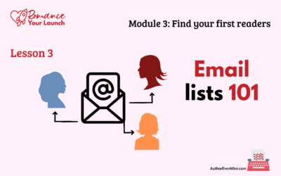 3.3 Email list setup for romance authors
