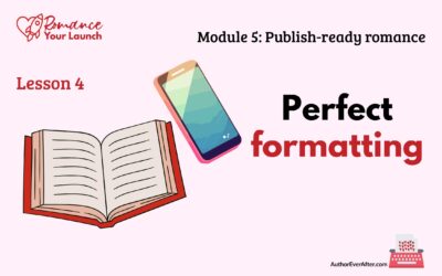 5.4 How to format a romance novel for self-publishing