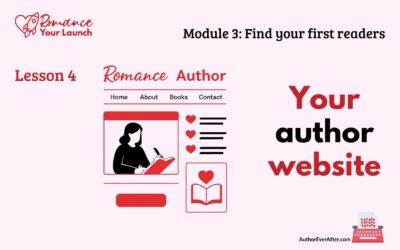 3.4 Simple romance author websites