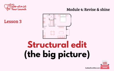 4.3 Structural edit for a romance novel that actually works